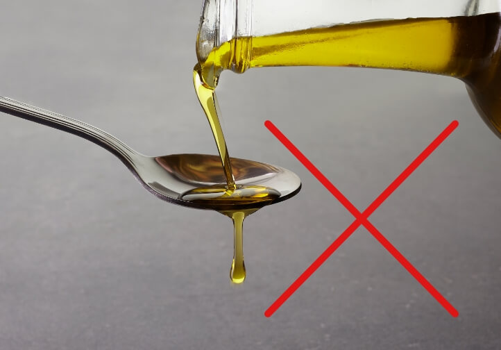 オイルを使用しない