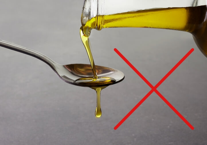 オイルを使用しない